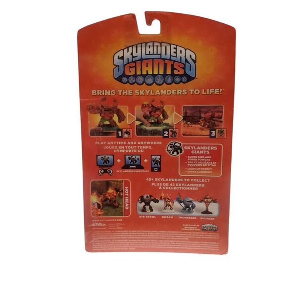 Activision Skylanders Giants Hot Head Figure NIB - Picture 2 of 6